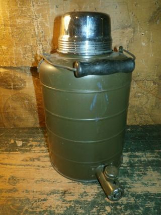 Vintage Antique Stanley Thermal Jug Us Military Army Usaaf Container