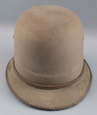 Antique American Boston Police Felt Helmet Hat Badge,  Gilt Thread Acorn Hat Band 8