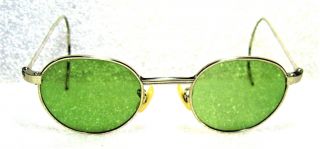Vintage Ray - Ban USA 1940s WWII Bausch & Lomb RB - 3 White Gold Sunglasses 4