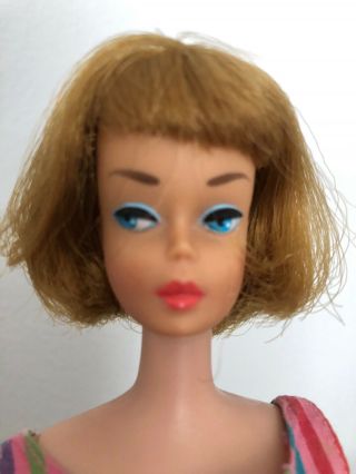 STUNNING Ash Blonde American Girl Barbie 1070 1965 - 1957 2