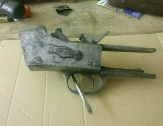 Vintage 1901 ? Remington Rolling Block Or Dropping Block Gun Parts