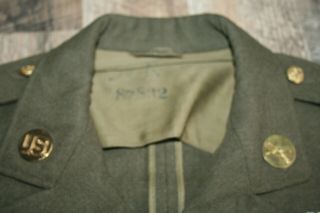 WW2 6th Infantry Division PH recipient service coat 6