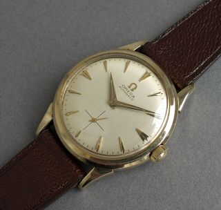 Omega 10k Gold Filled Gents Vintage Automatic Watch 1956