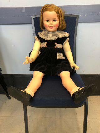 Vintage Ideal Shirley Temple Playpal Doll ST 35 - 38 - 2 10