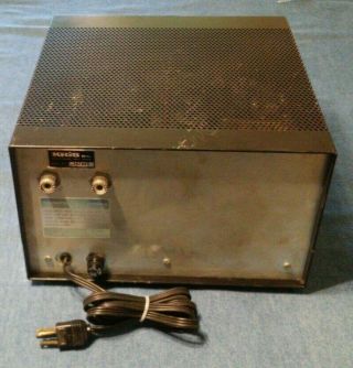 Vintage Kris Big Boomer Linear Amplifier Radio Power On 6