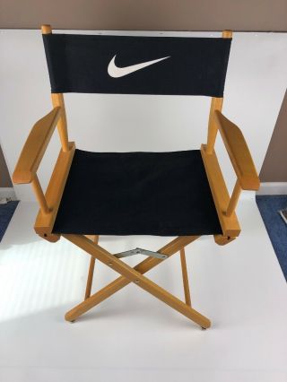 Vtg 1990,  S Rare Nike Directors Chair Store Display Just Do It 90s Advertising