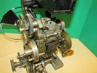 Antique Movie Projector Hand Crank Machine Age Steel Steampunk ms 8