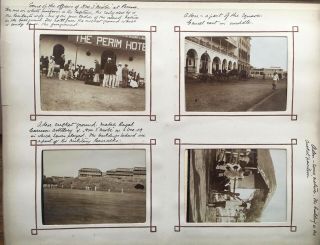 48 x CHINA HONG KONG MALAYA SINGAPORE MALTA VINTAGE PHOTOGRAPHS IN ALBUM 1909 - 11 5