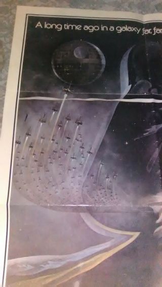STAR WARS RARE MOVIE POSTER 1977 STYLE - A 1SH A HOPE VINTAGE 8