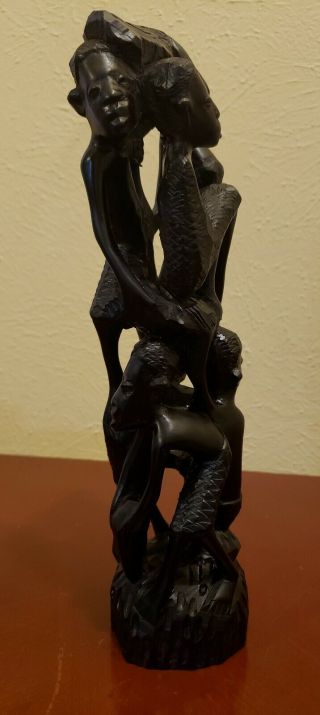 African Hand Carved Wooden Statues