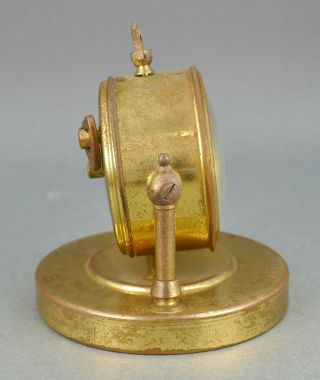 Antique Swiss RMS Albertic White Star Lines Ocean Liner Souvenir Miniature Clock 7