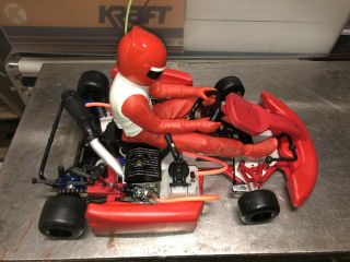 Vintage Rc Kyosho Nitro Go - Kart