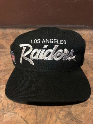 Vintage Los Angeles Raiders Snapback Nwa