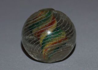 Vintage Marbles Twisty Caged Solid Core J/o 11/16 " - 18.  1mm