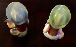 UCAGCO Salt And Pepper Extremely Rare Vintage Early 1950’s Cowboy And Cowgirl 6