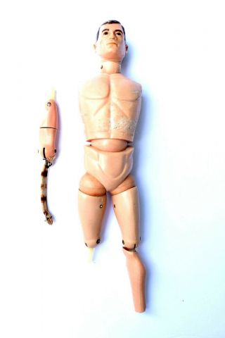 Vintage G.  I.  Joe 1964 Hasbro Full Size Jointed Action Figure Doll Military Guy