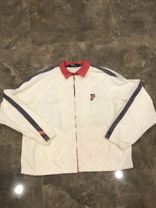 Vintage Polo Ralph Lauren P Wing 1992 Varsity Jacket L