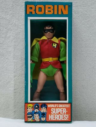 Vintage Mego Robin Batman Action Figure 8 " Hero Boy Wonder