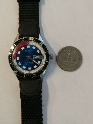 LeGant QS Mechanical Diver Vintage 60 ' s watch HAMAZAWA 5023a 8