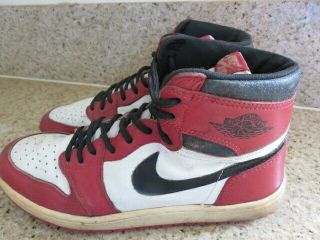 Nike Air Jordan 1 OG Vintage 1985 Basketball Sneakers Shoes 3