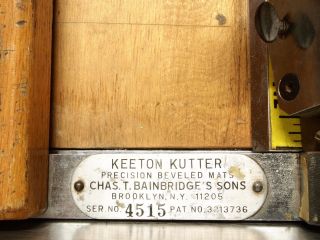 Vintage Keeton Kutter Mat Cutter 42 
