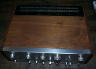 Vintage Pioneer TX - 6200 Receiver SA - 7100 Stereo Amplifier Wood Cabinet 3