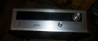 Vintage Pioneer TX - 6200 Receiver SA - 7100 Stereo Amplifier Wood Cabinet 7