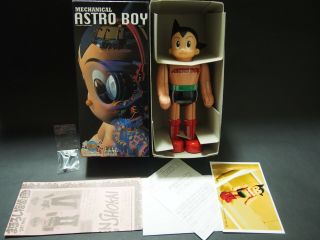 Rare Vintage Astro Boy Mighty Atom Windup Tin Toy Billiken Made In Japan F/s Ems