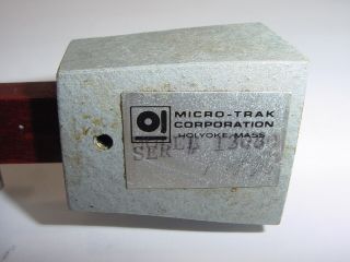 Vintage Gray Micro Trak 303 Transcription Turntable Cartridge Headshell,  Tonearm 8