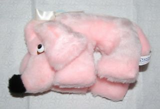 Vintage Pink Morgan Bantam Stuffed Plush Dog Garry Moore