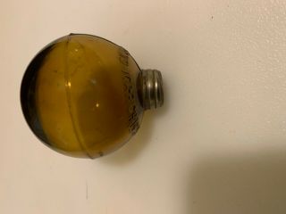 Vintage Glass Lightening Rod Ball ? Dated Sep 14th 1830 No Clue Rare Unknown