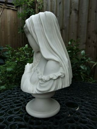 ANTIQUE 19THC LARGE COPELAND PARIAN BUST OF 