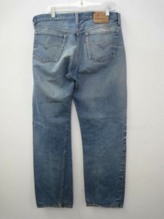 Vintage Levi ' s 501 Redline Selvedge Jeans Size 35 X 31 3