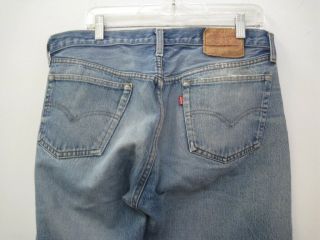 Vintage Levi ' s 501 Redline Selvedge Jeans Size 35 X 31 4