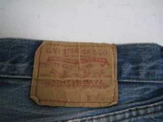Vintage Levi ' s 501 Redline Selvedge Jeans Size 35 X 31 5