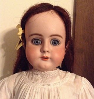 Antique German Doll 29 Inches Tall Handwerck 79 2
