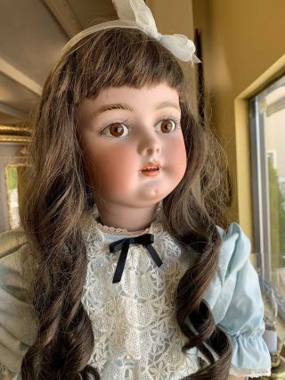 Heinrich Handwerck Simon Halbig Child Size Doll 34” Approx.