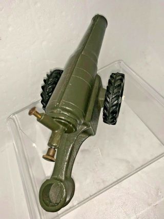 VINTAGE 1950 ' s BIG BANG TOY CANNON 3