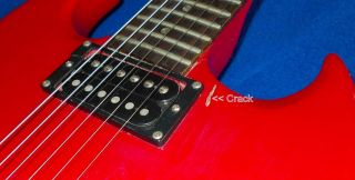 Vintage 1985 Gibson SG Early Custom Shop Edition Electric Guitar Old Neck Repair 11