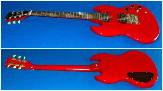 Vintage 1985 Gibson SG Early Custom Shop Edition Electric Guitar Old Neck Repair 3