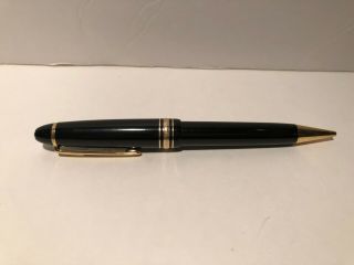 Vintage Montblanc LeGrand 167 Black & Gold 0.  9mm Pencil,  Bought in 1990s 2