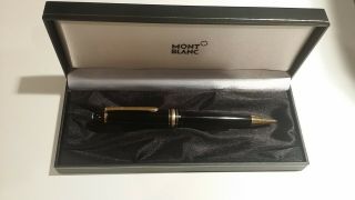 Vintage Montblanc LeGrand 167 Black & Gold 0.  9mm Pencil,  Bought in 1990s 3