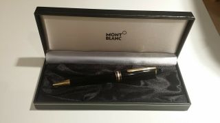 Vintage Montblanc LeGrand 167 Black & Gold 0.  9mm Pencil,  Bought in 1990s 4