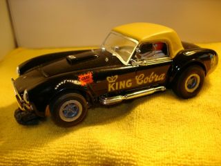 Vintage 1960 ' s King Cobra 427 Sebring slot car 1/24 offered by MTH 7