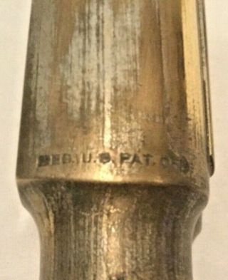 VINTAGE OTTO LINK 4 TENOR MOUTHPIECE. 6