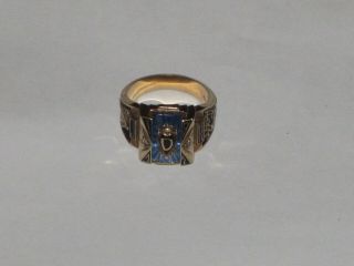 Vintage Jostens 10k Gold Class Ring Size 10 13.  3 Grams.