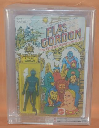 Lizard Woman Vintage Flash Gordon Action Figure Mattel 1979 Afa Cas 80,  Moc