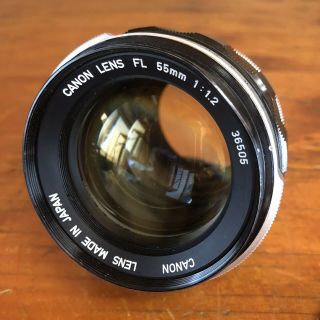 Canon Lens FL 55mm 1:1.  2 Lens - FD Rare - Vintage Glass 6