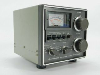 Kenwood At - 200 Antenna Tuner For Vintage Ts - 820s Ham Radio Transceiver Sn 740297