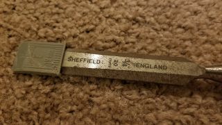 Vintage Set of 11 Marples Chisels from Sheffield England,  1/8 